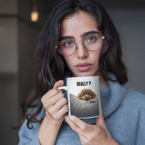 Really ? - Puppy Eyes Toy Poodle -    Coffee Mug